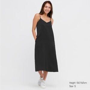 Uniqlo Black Midi Dress